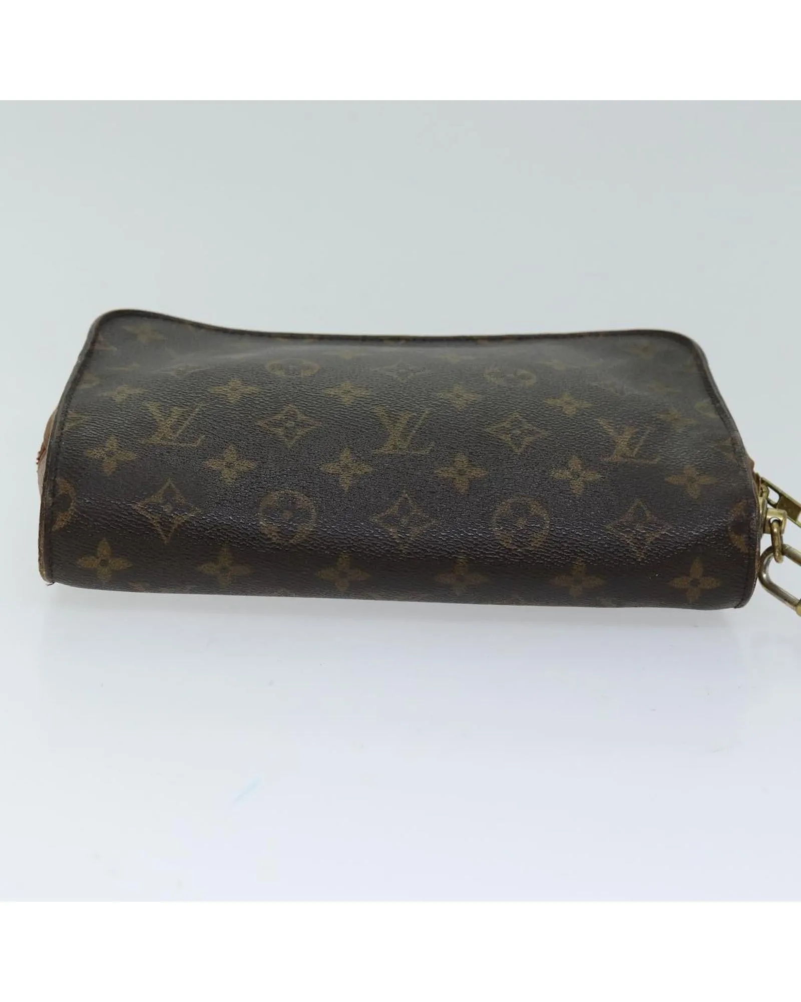 Monogram Canvas Clutch Bag with Zipper Replacement - CD Rank