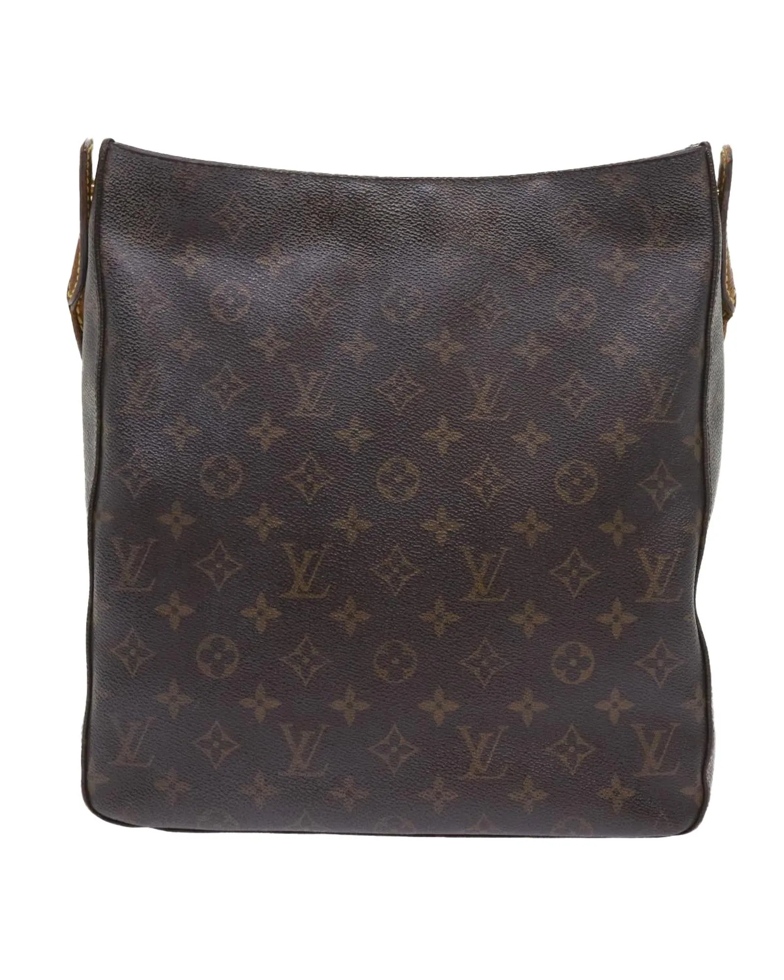 Monogram Shoulder Bag with Shoulder Drop and Dust Bag (bs9521)