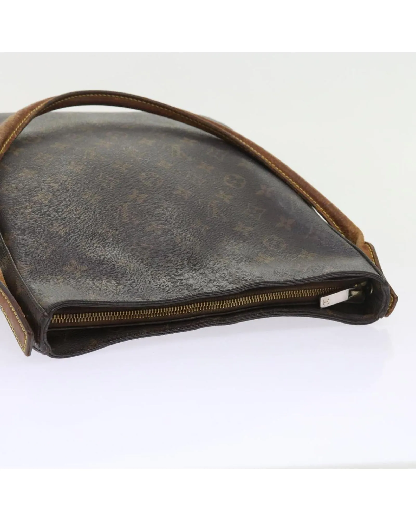 Monogram Shoulder Bag with Shoulder Drop and Dust Bag (bs9521)