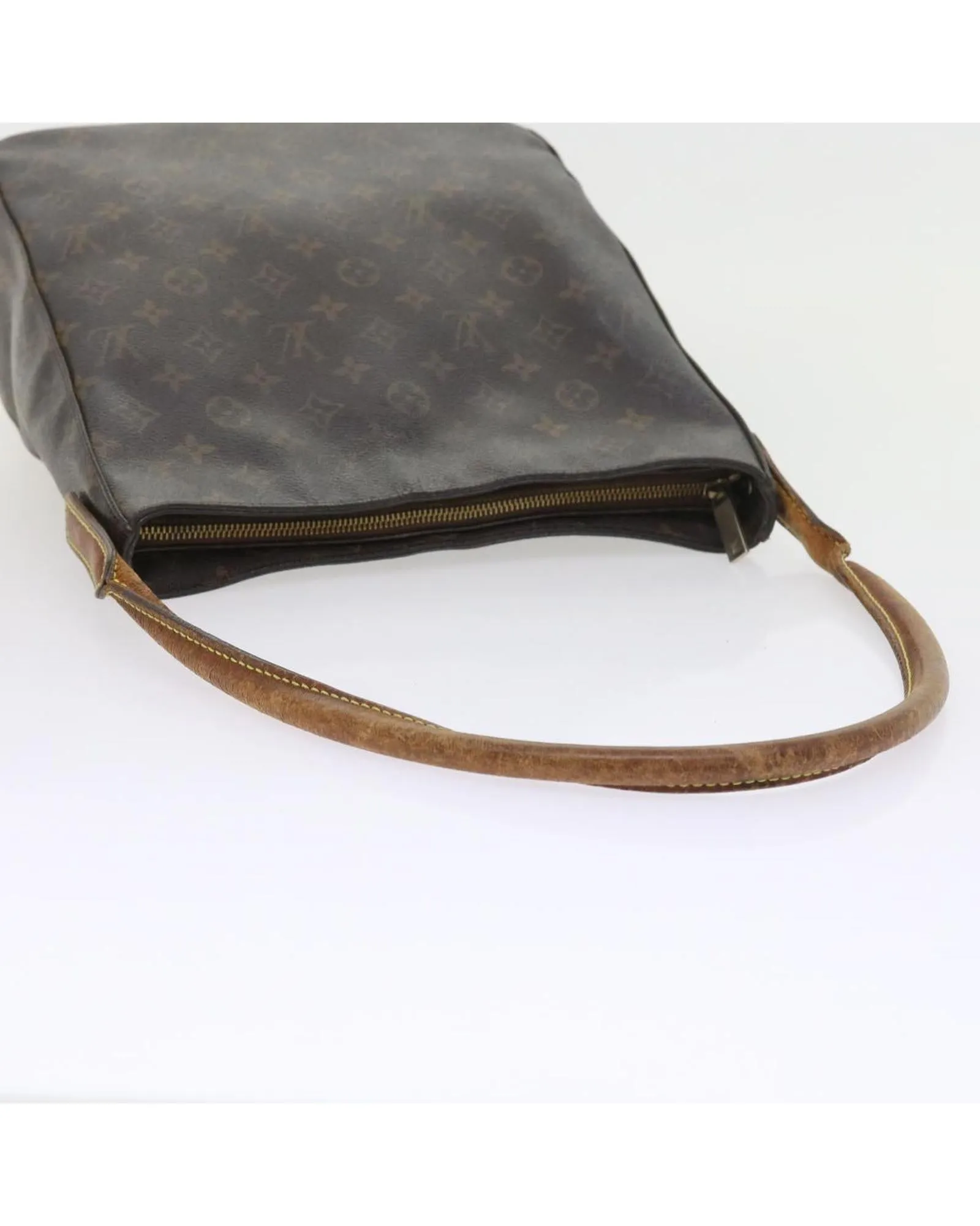 Monogram Shoulder Bag with Shoulder Drop and Dust Bag (bs9521)