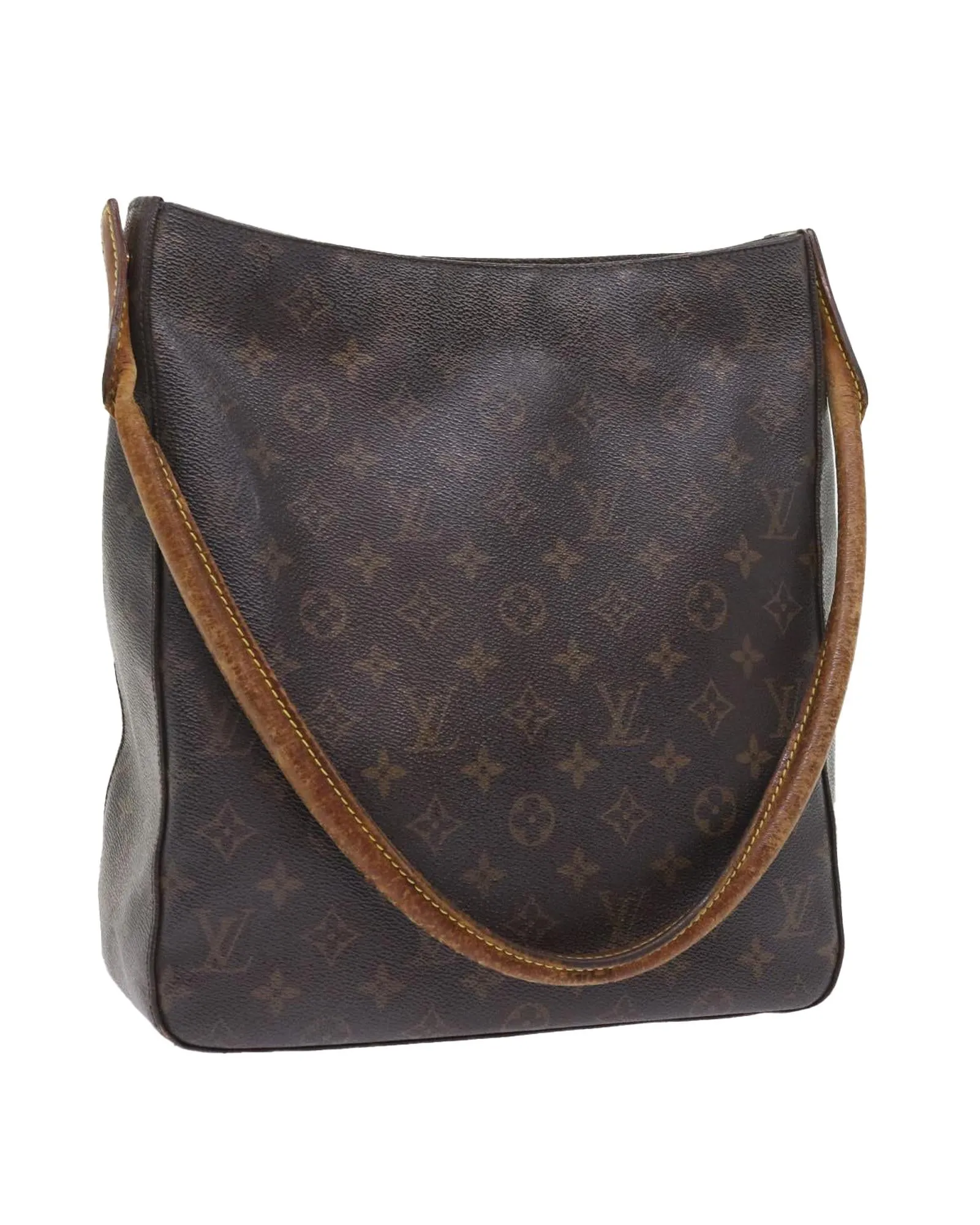 Monogram Shoulder Bag with Shoulder Drop and Dust Bag (bs9521)