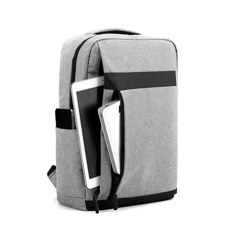 Multifunctional Business Laptop Backpack USB Charging Waterproof