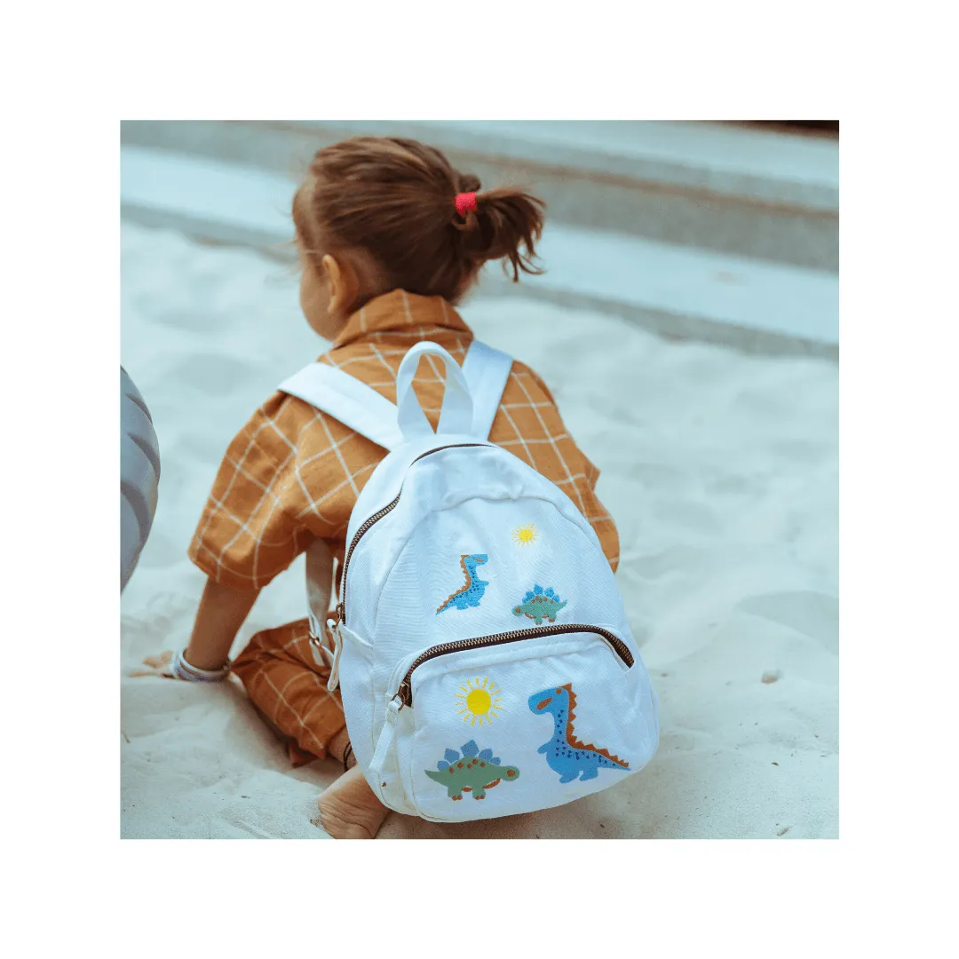 Organic Canvas Backpack | Space - Unicorn