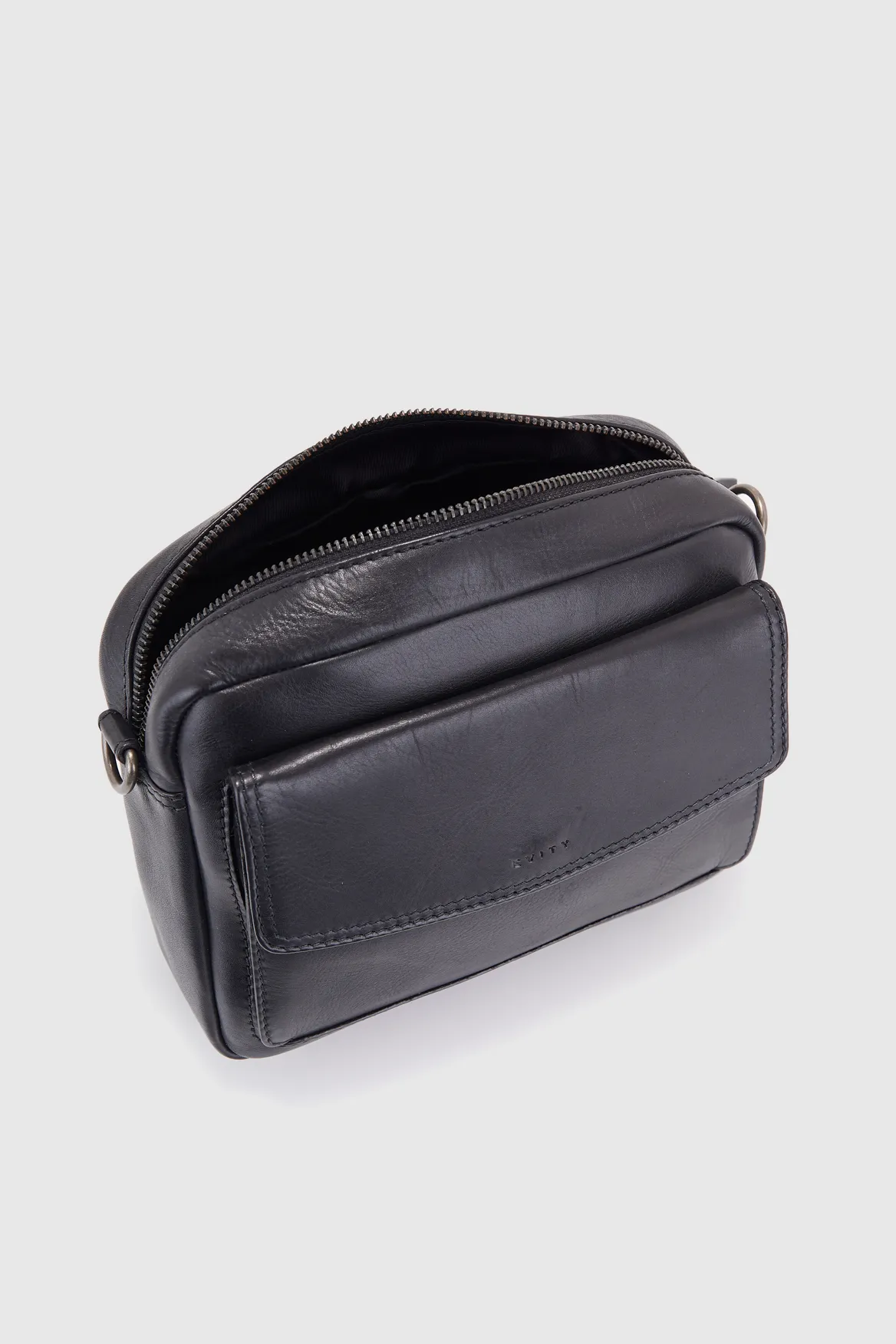 Pia Leather Crossbody Bag