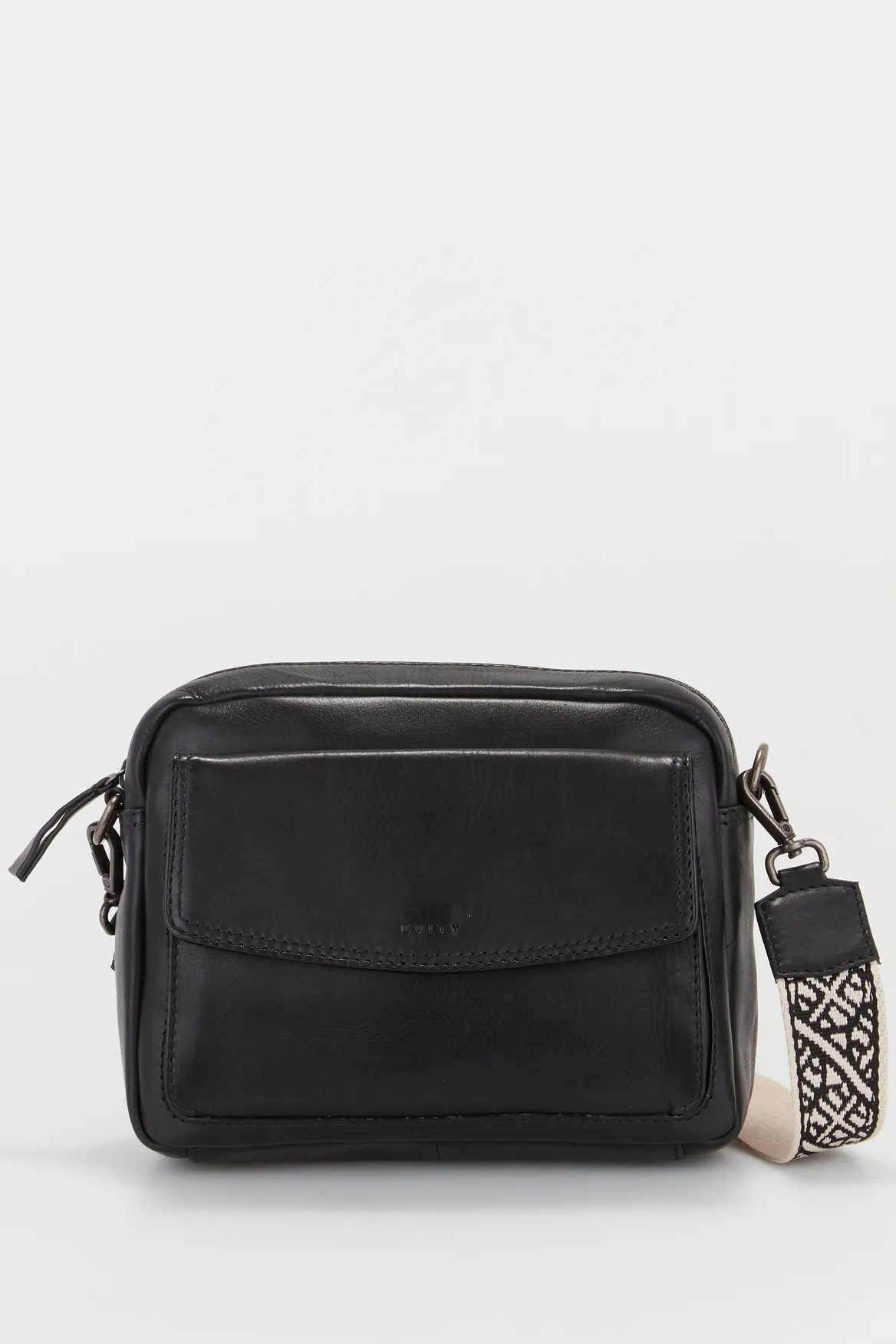 Pia Leather Crossbody Bag