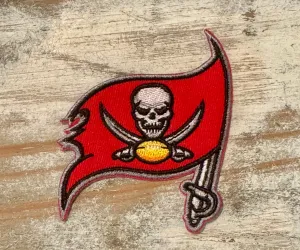 Pirate Flag Iron On Patch