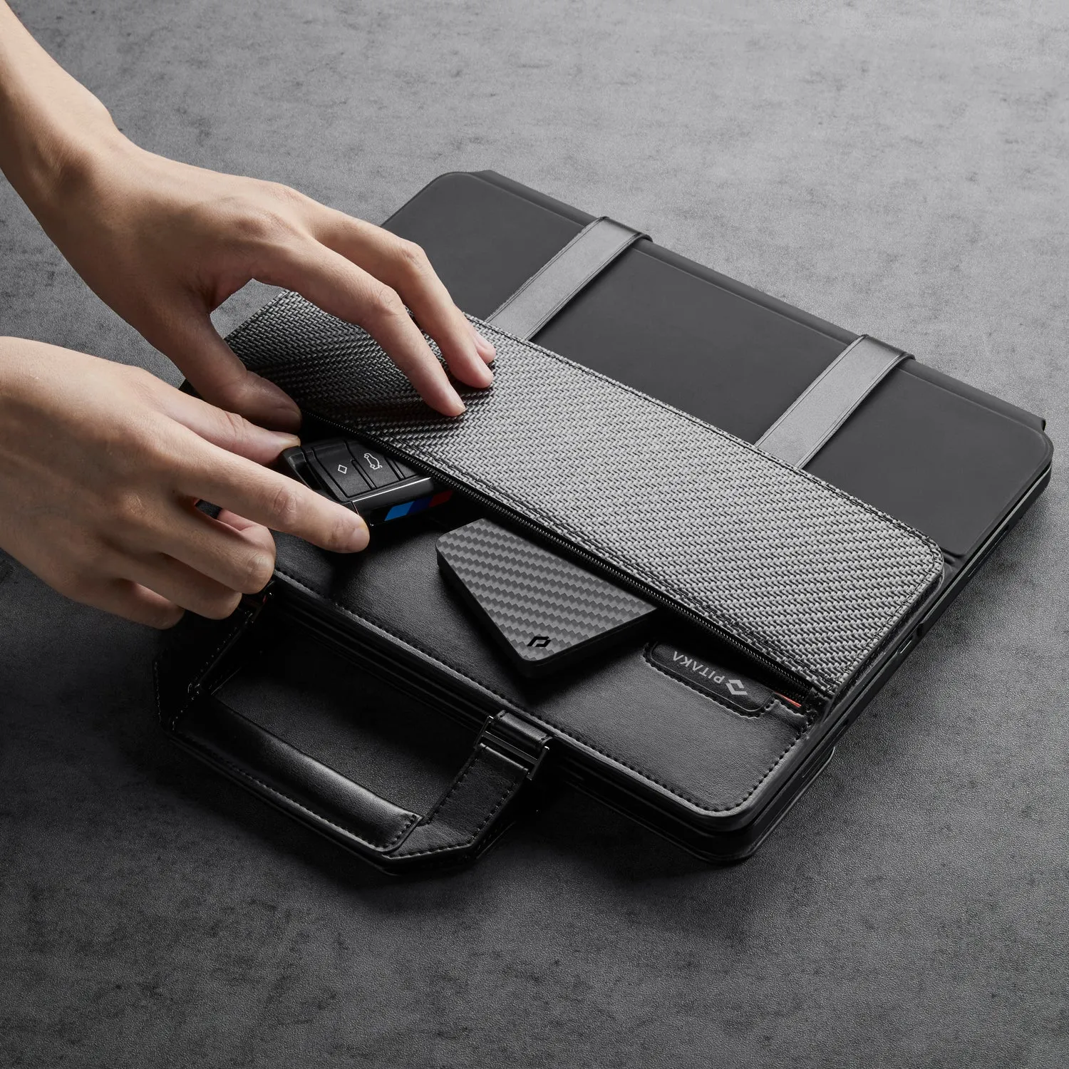 PITAKA FlipBook Case for iPad with Magic Keyboard