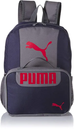 PUMA Kid's Evercat The Duo Backpack and Lunch Kit Combo