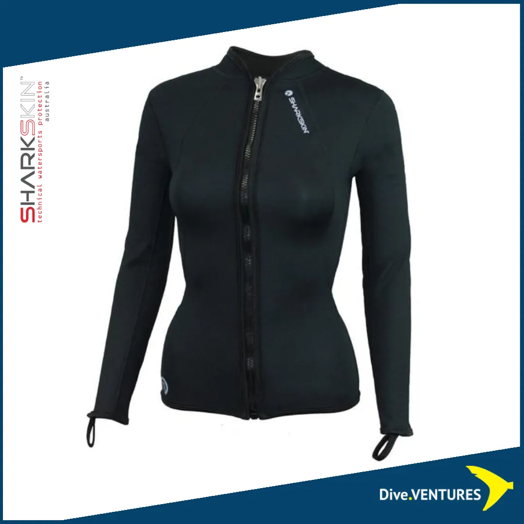 Sharkskin Titanium Chillproof Long Sleeve Full Zip Female