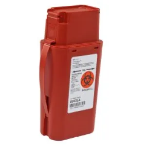 SharpSafety™ Sharps Transport Container, 8¾ x 2½ x 4½ Inch