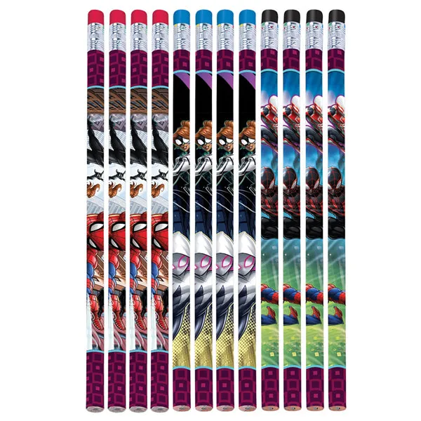 Spider-Man Webbed Wonder Pencils 12pk