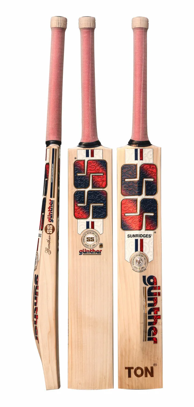 SS Gunther English Willow Cricket Bat – SH (Set of 2) | KIBI SPORTS