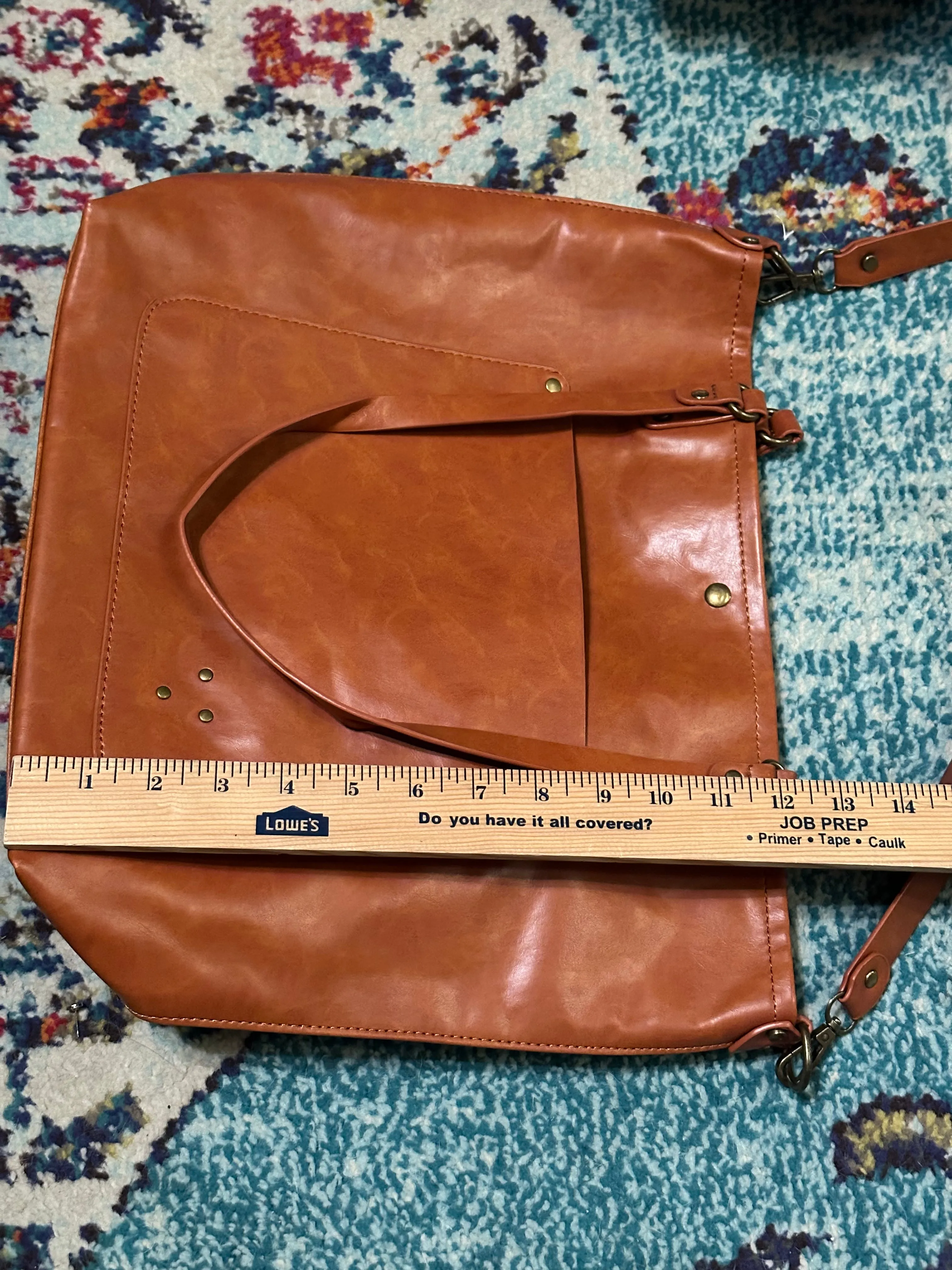 Tan My Hide Shoulder Bag