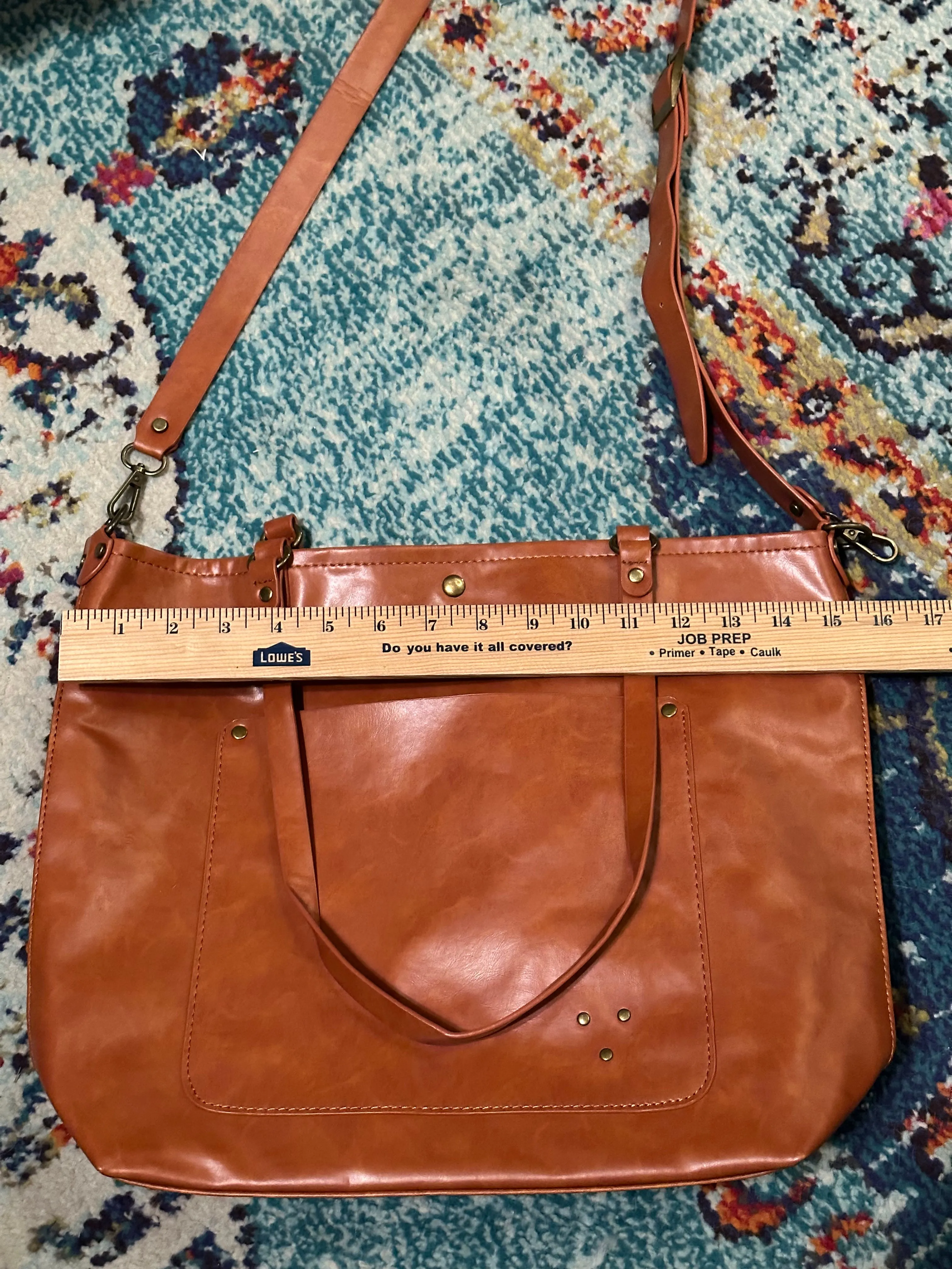 Tan My Hide Shoulder Bag