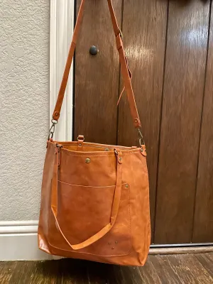 Tan My Hide Shoulder Bag