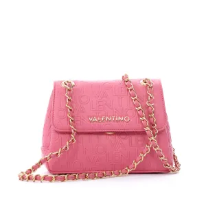 Valentino Bags Relax Ladies Flap Bag in Pink