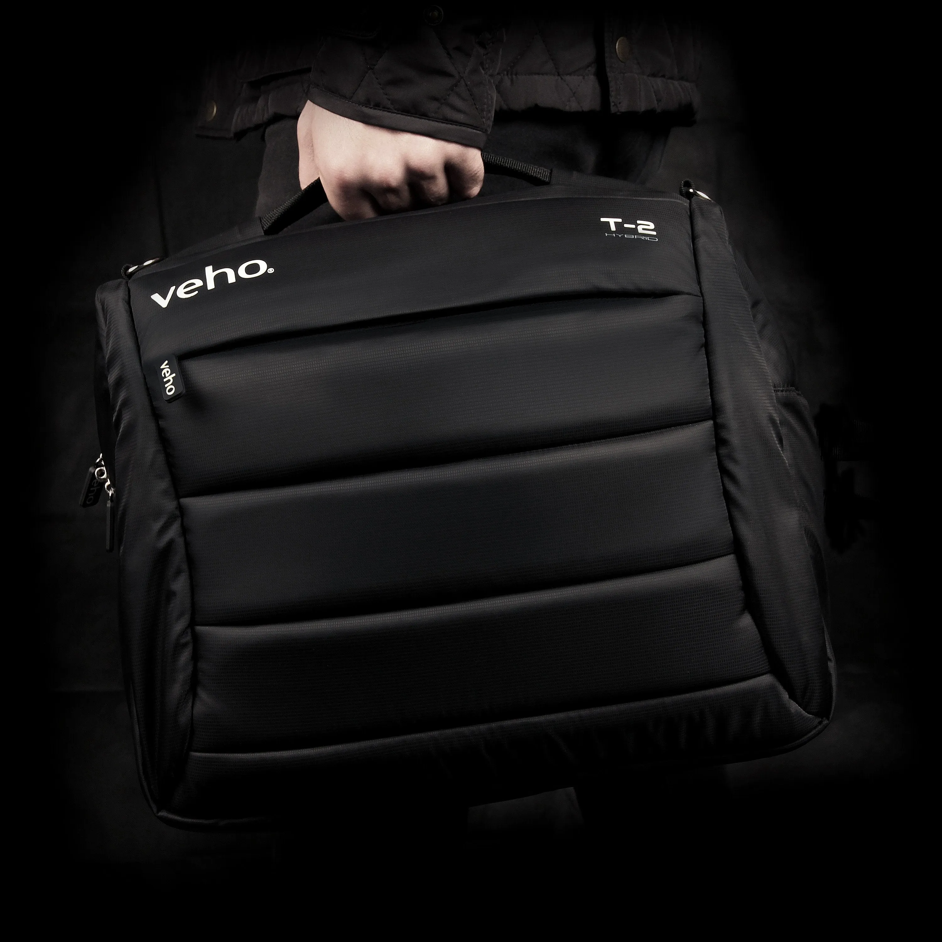 Veho VNB-001-T2 Hybrid super padded laptop/notebook bag with rucksack option