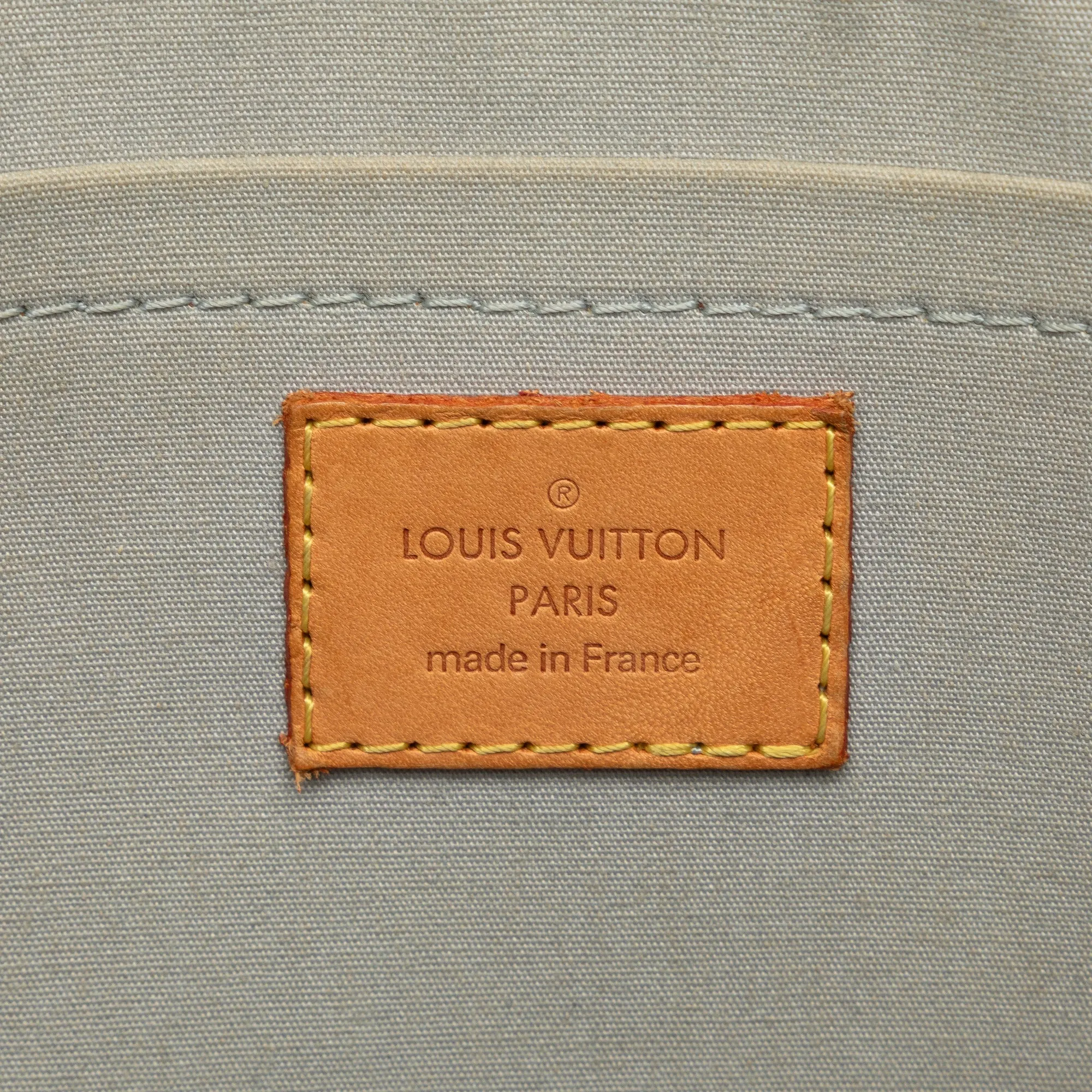 White Louis Vuitton Monogram Vernis Rosewood Avenue Shoulder Bag